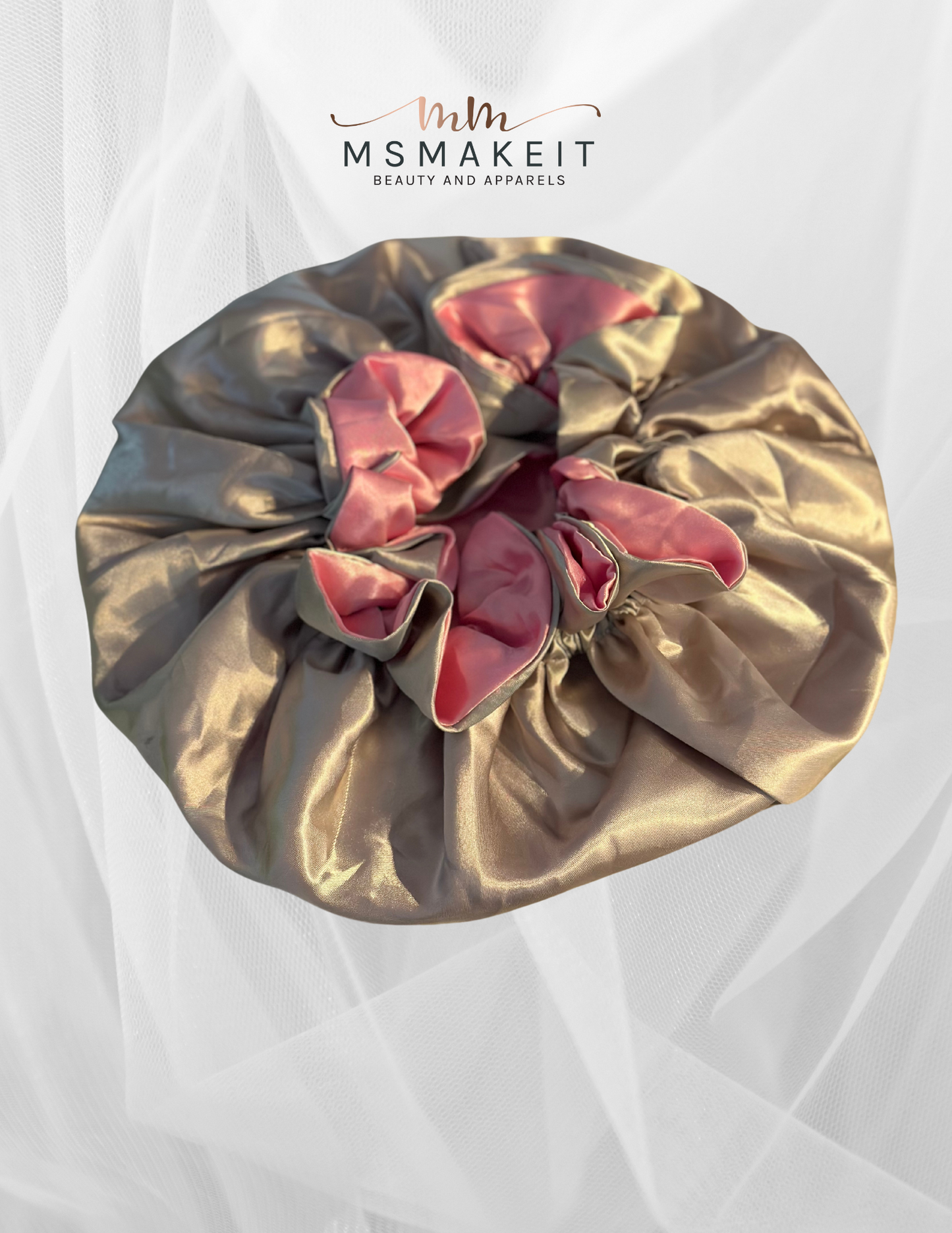 Customizable Satin Bonnets (Pick your colors)