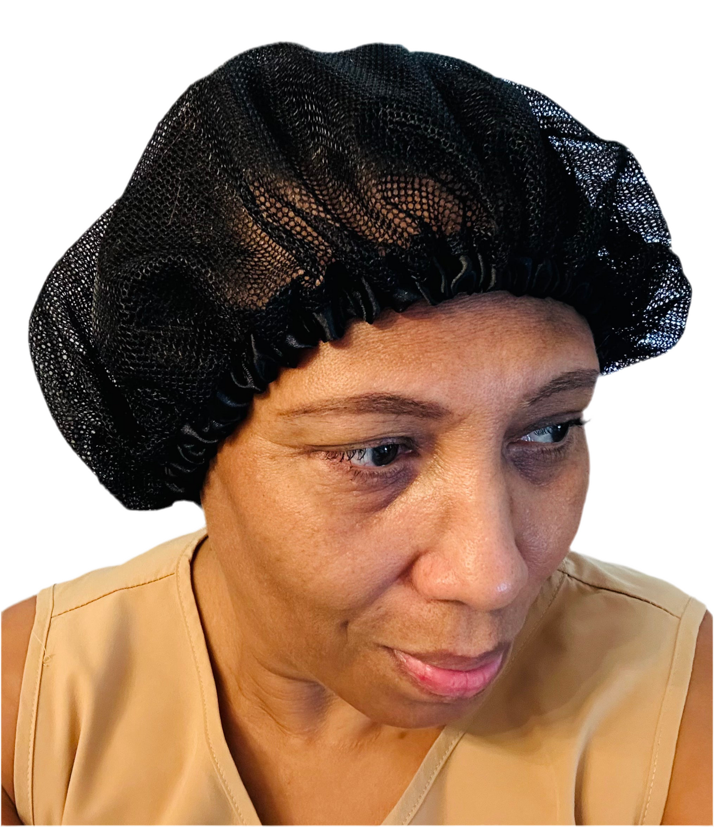 Hair Net Bonnet-The Lunch Lady Bonnet Not your Standard Hair Net