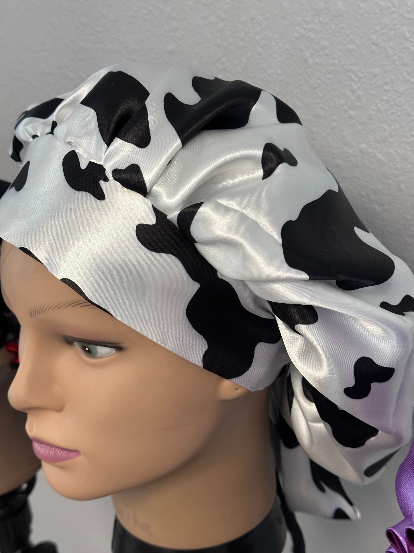 Customizable Satin Bonnets and Scrub Caps (Pick your colors)