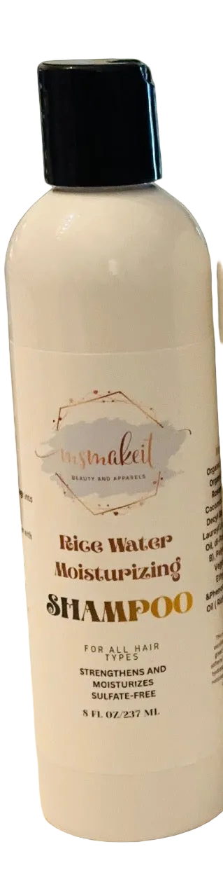 Msmakeit Rice Water Shampoo with Flax