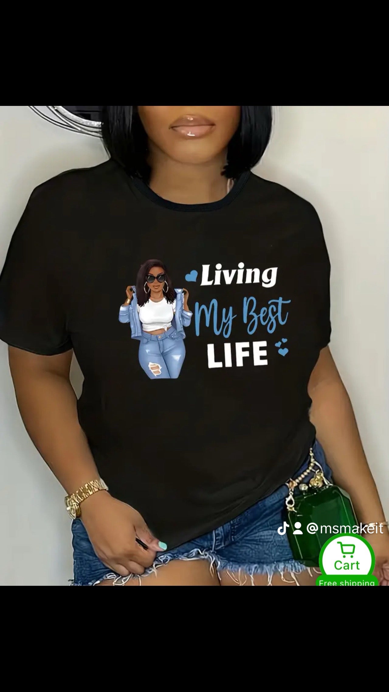 Living My Best Life Women's Relaxed T-Shirt