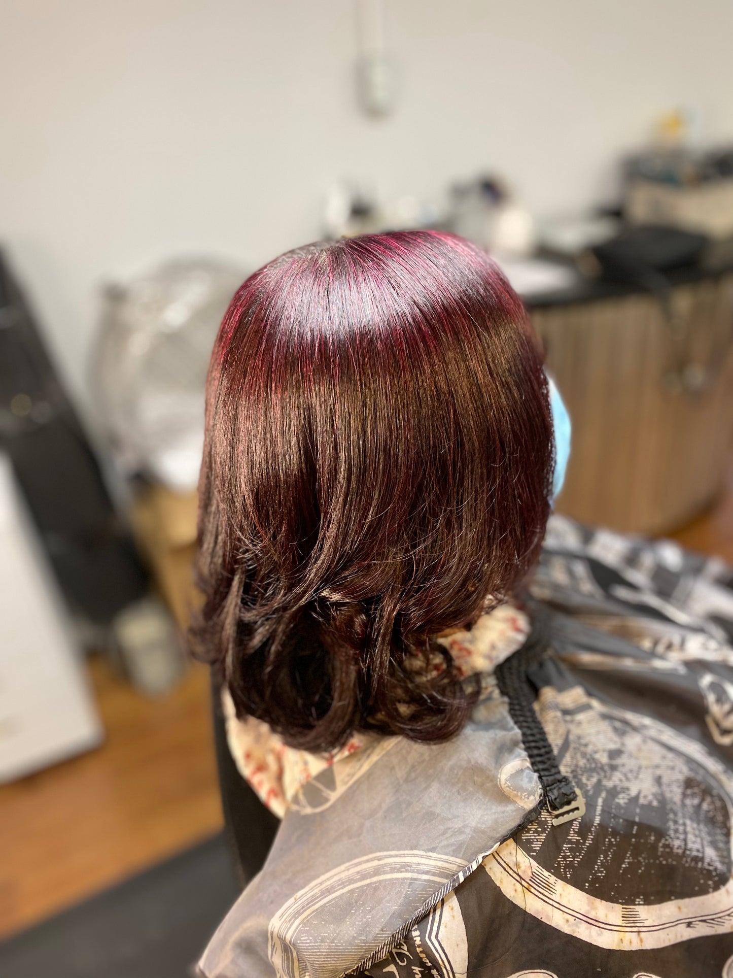 Ms Make It Silk Serum leave in treatment Anita frizz serum glass shine serum