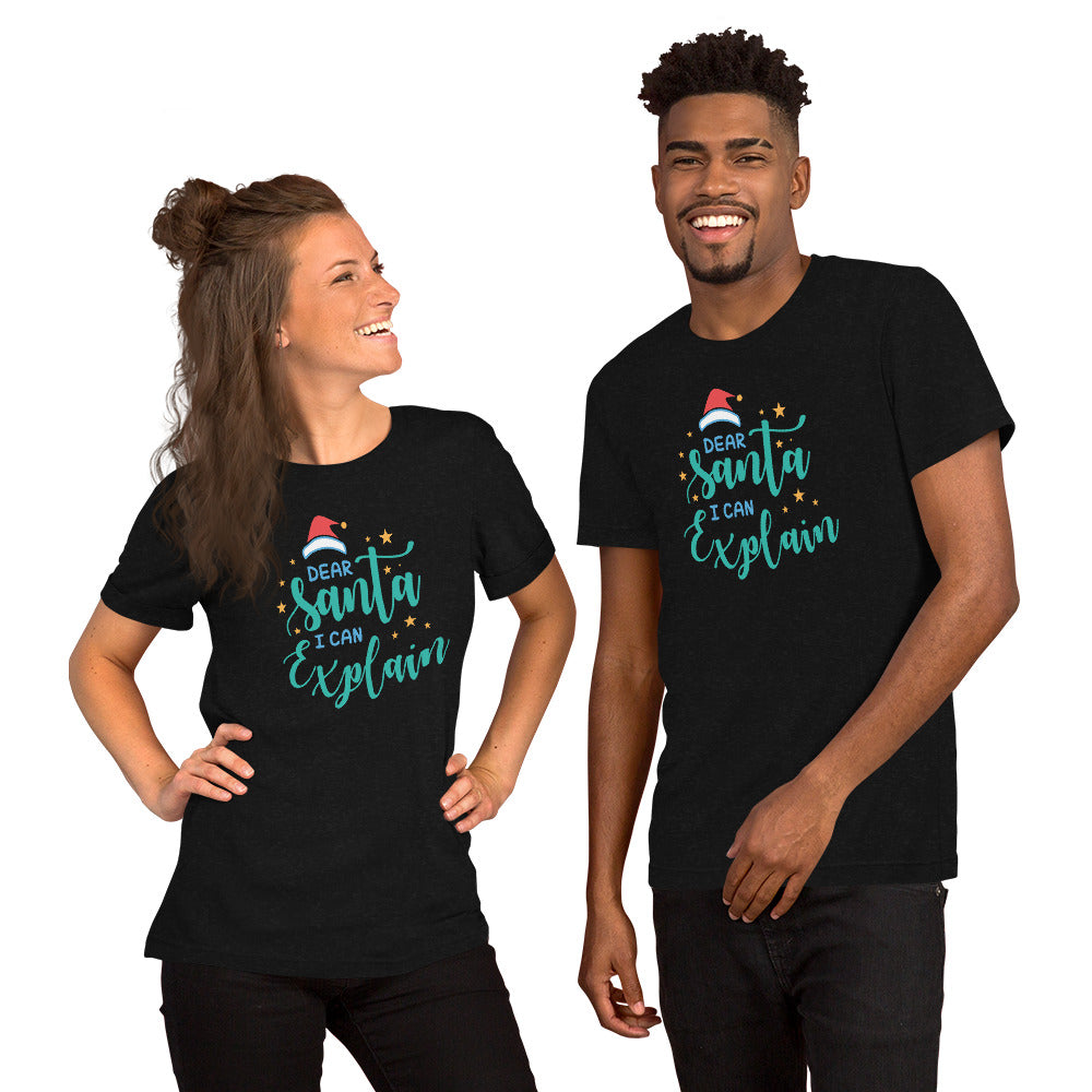 Holiday T-shirts Unisex t-shirt Dear Santa