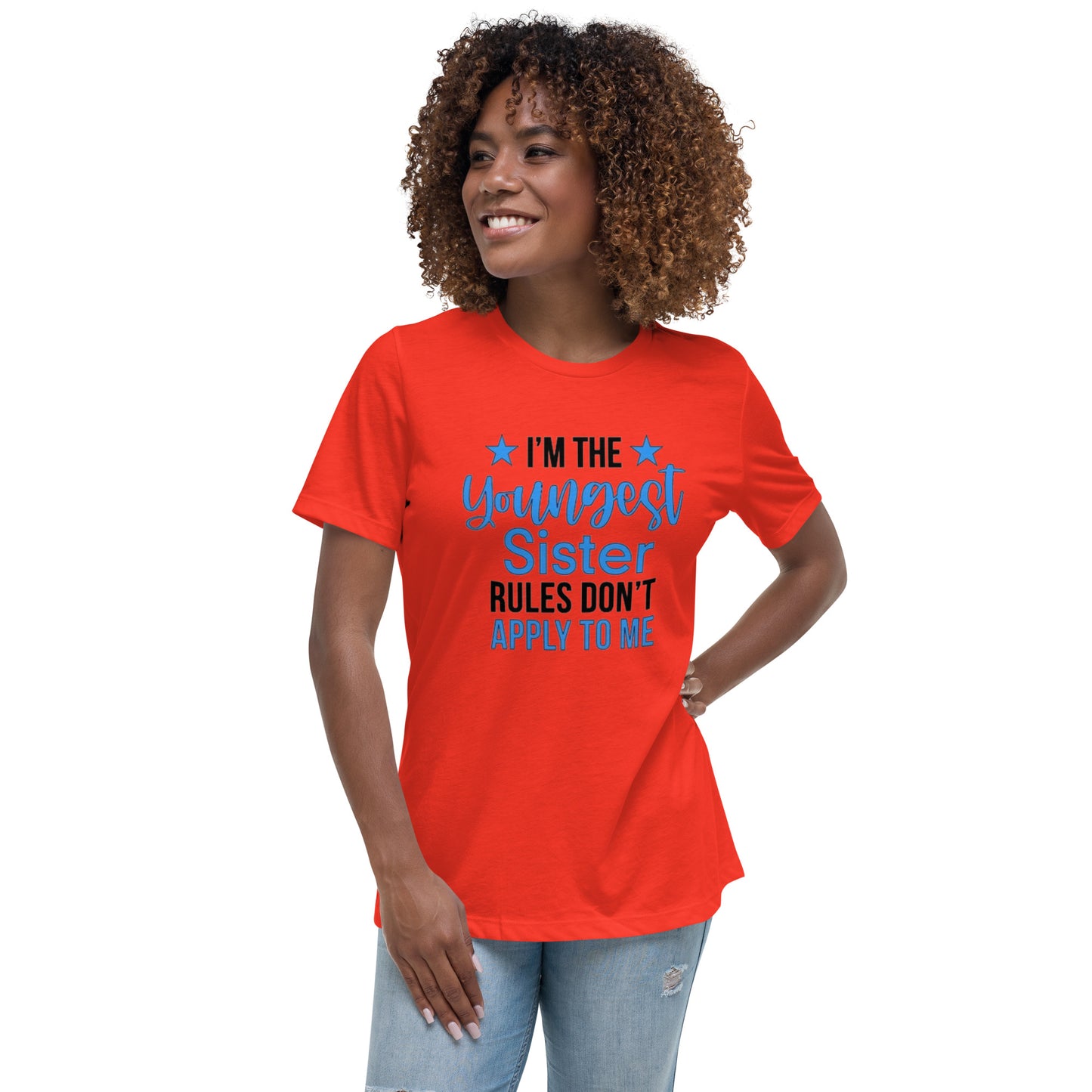 I'm the youngest sister Women's Relaxed T-Shirt
