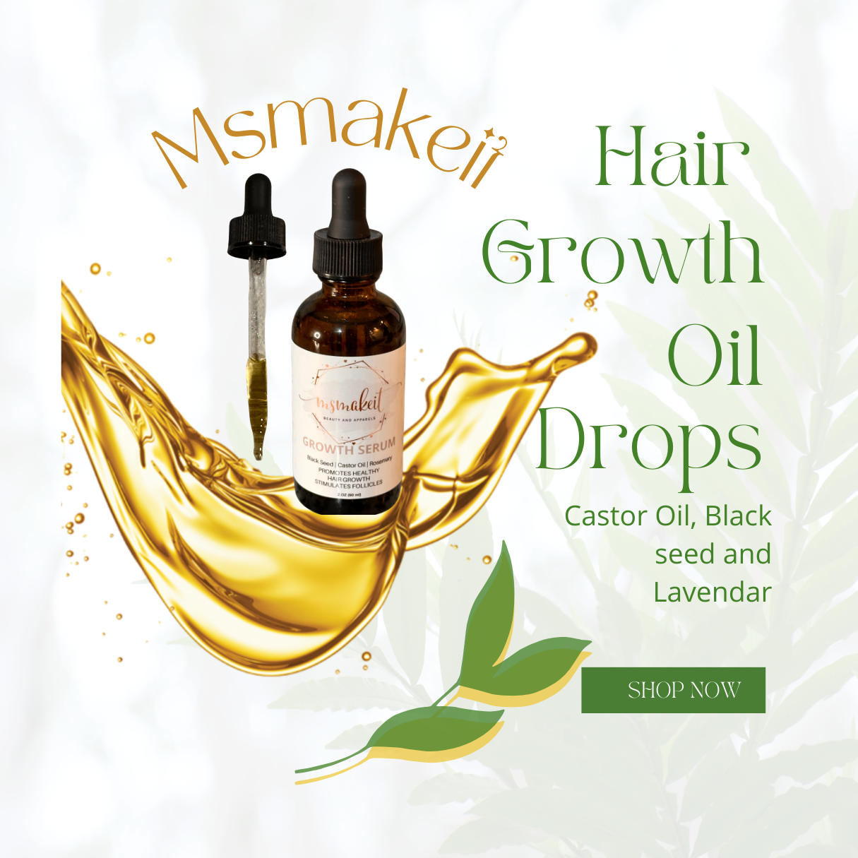 Hair Growth Serum Drops