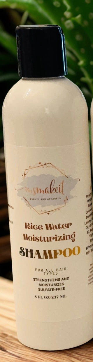 Msmakeit Rice Water Shampoo with Flax