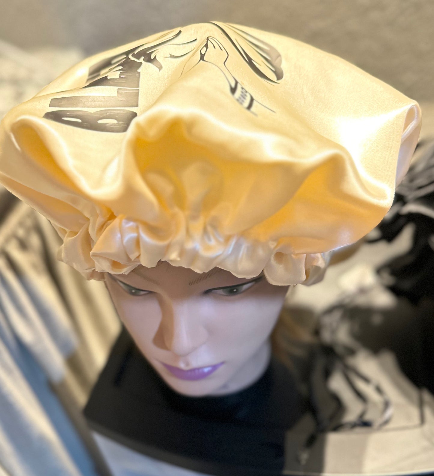 Double layer Soft Life Collection, Premium Satin Bonnets - Adult size lightweight