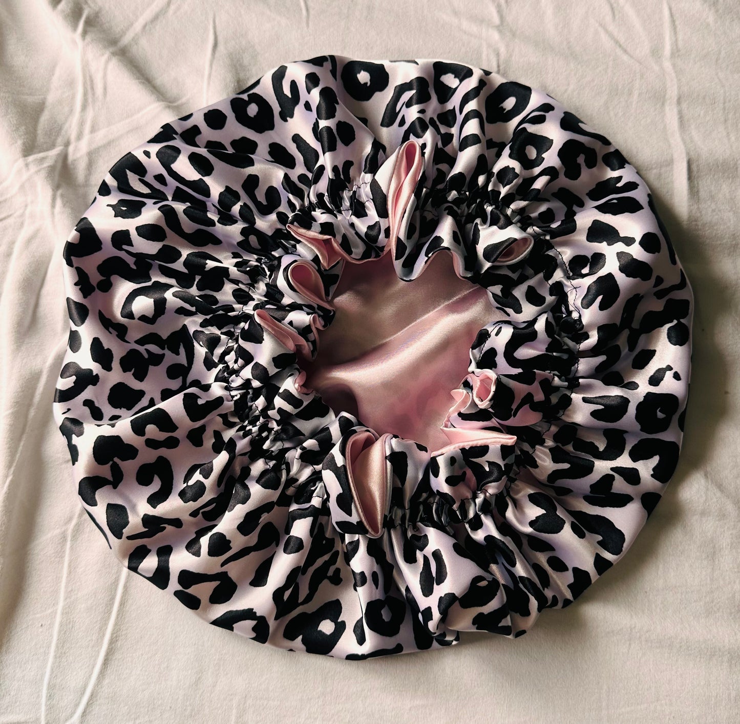 Nurse Cap Satin lined prints , Double Sided Satin Bonnets for all hair types.