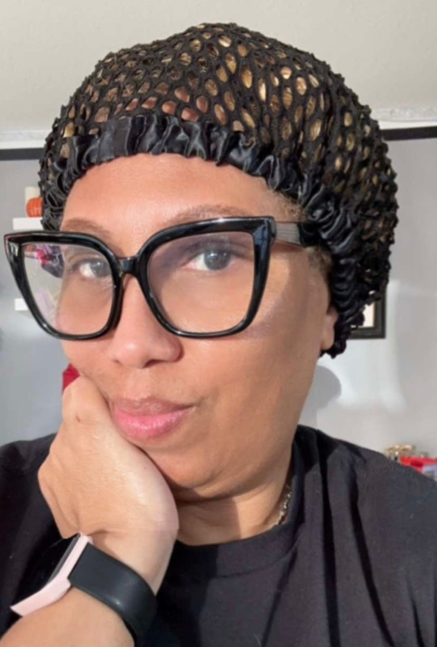 Hair Wrap Net Bonnet-The Lunch Lady Bonnet Not your Standard Hair Net