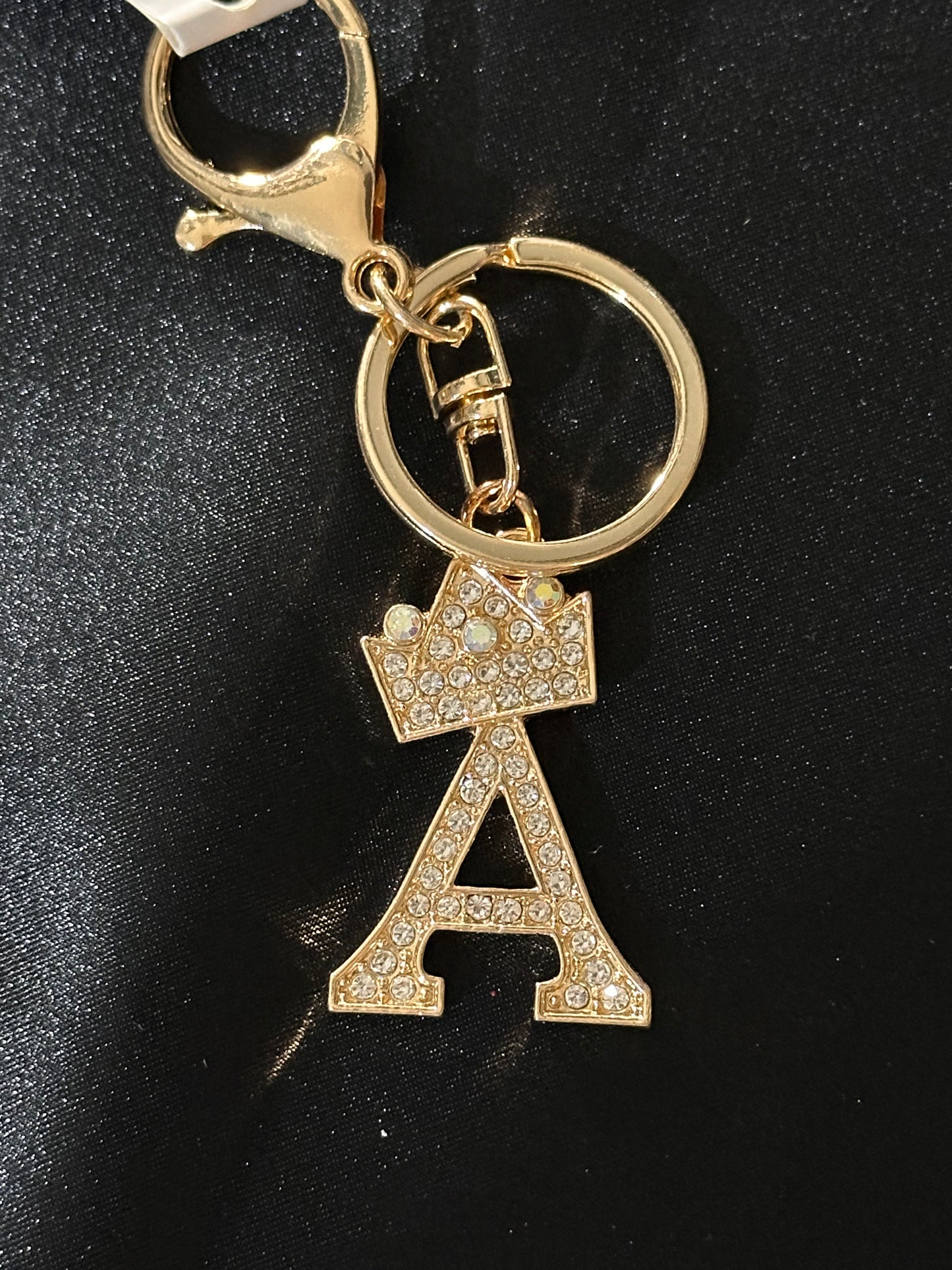 Bling Initial Key Chain