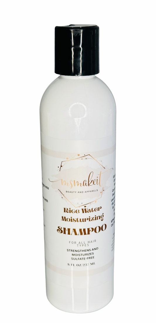 Rice Water Shampoo with Flax Oil
