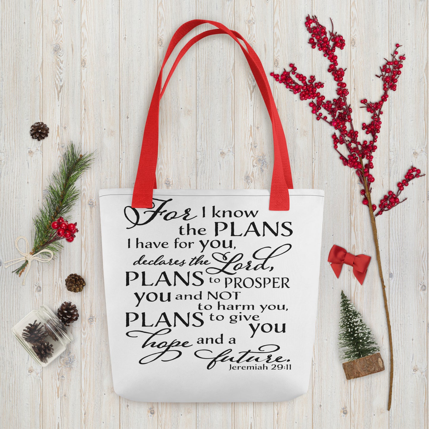 Inspirational quote Tote bag