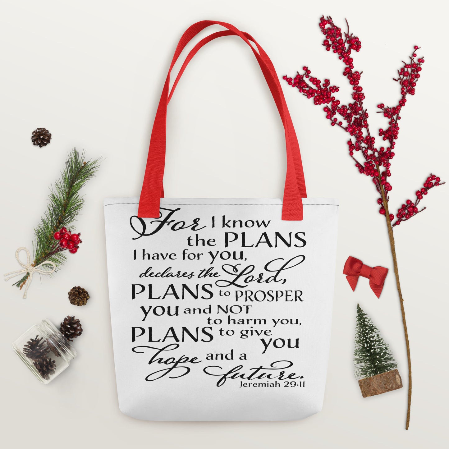 Inspirational quote Tote bag